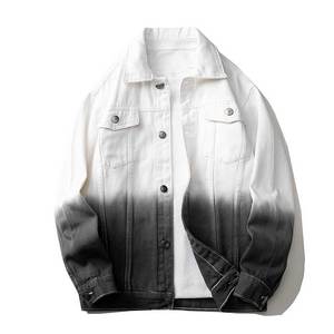 Spring Autumn <b>Men</b> <b>Jackets</b> Casual Solid Color Single Breasted Jeans <b>Jacket</b> <b>Men</b> <b>Slim</b> <b>Fit</b> Cotton Outwear <b>Jackets</b> - Product Image 1
