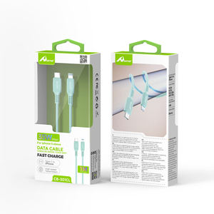 PD 35W 1M Verde Tipo-C para cable de datos IPHONE (material de PVC) - Product Image 2