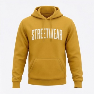 Sweat-shirts à capuche unisexes en coton premium 400 GSM, confortables, chauds, durables, vente en gros directe d'usine, décontractés - Product Image 1