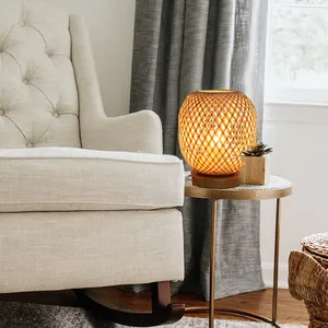 Wholesale Price Retro Home <b>Accessories</b> Living Room Tea Room Bamboo <b>Table</b> Lamp from TRUNG HOA - Product Image 4