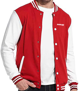 Veste matelassée décontractée pour hommes, col montant personnalisé en laine, capuche chaude pour l'hiver avec poches dimensionnelles, lettres imprimées, nouveau design à la mode - Product Image 2