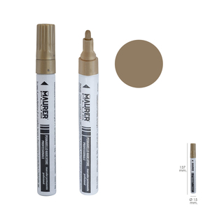 Rotulador Marcador Profesional para Obras, Pintura Permanente, Color Oro - Product Image 1