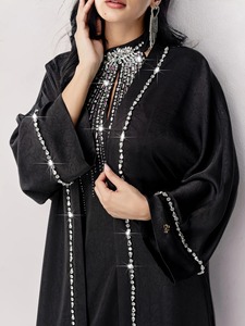 Thobe / Thawb nouveauté vêtements islamiques pour femmes imprimé musulman dames dubaï Hijab Burqa Abaya caftan robe - Product Image 2