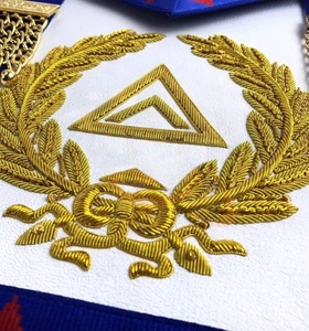 Delantal de la Gran Hermandad del Arco Real Inglés, Regalia de Alta Calidad, Ecológico, de Lujo, Personalizado - Product Image 4