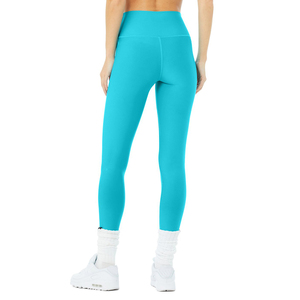 Personnaliser les jambes de femmes Legging taille haute course à pied Yoga entraînement personnalisé Gym Fitness vente en gros pantalons minces vêtements de Fitness - Product Image 4