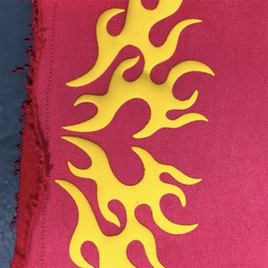 Shorts de sport décontractés pour hommes entièrement personnalisés Vintage French Terry Acid Wash Puff Print Thick Strings Confortable Cotton Material - Product Image 4