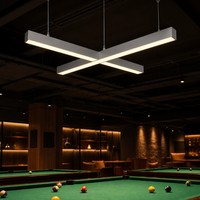 Lampes de billard pour salle de billard, 600 mm, LED, éclairage de zone de billard, à intensité variable