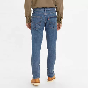 Comfortable <b>Super</b> <b>Stretch</b> High Street Winter Men's Denim <b>Jeans</b> with Fleece Lining Competitive Price - Product Image 3