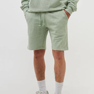 Shorts de survêtement pour hommes à taille élastique de qualité supérieure personnalisés décontractés à bas prix shorts en molleton de coton pour hommes - Product Image 6