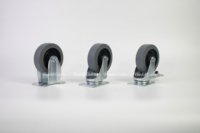 Prix usine Conducteur TPR ESD Roue Chariot Roulette Électro-Statique Antistatique 3 \ "4 \" 5 \ "Roulettes