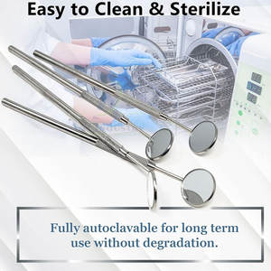 En stock, miroir buccal de qualité, miroir buccal dentaire au prix d'usine, miroir buccal pour équipement médical - Product Image 4