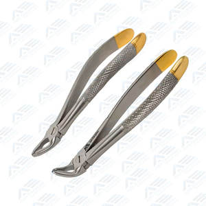 Fórceps dentales de acero de alta calidad, nuevo estilo, instrumentos quirúrgicos dentales, equipo de extracción de dientes curvos, fuente de alimentación Manual - Product Image 3