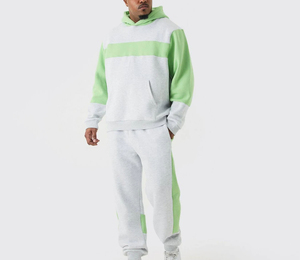 2026 vêtements de sport hommes nouveauté personnalisé hommes survêtement ensemble grande taille imprimé survêtement avec sweat à capuche et joggers pour l'hiver - Product Image 1