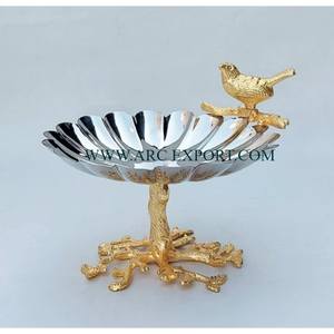 Vajilla de diseño moderno, cuenco para servir comida, cuenco de Metal creativo, mesa decorativa, cuenco para servir comida para suministros de Hotel y boda - Product Image 6