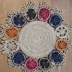 New HIGH Quality Hand Woven Jute Braided Rugs Carpet Traditional Jute Area Rugs for Home and Hotels - Product Image 2