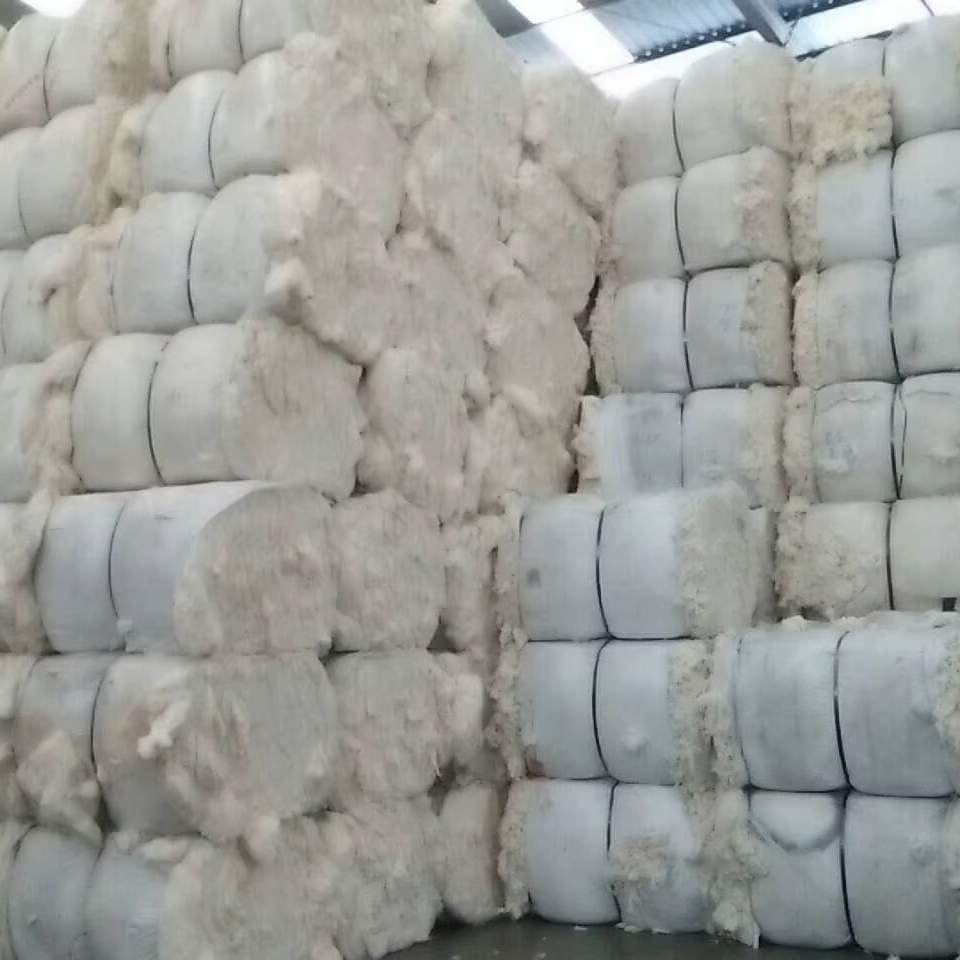 100% Colored Cotton Waste Bales Non-Woven Filling Material for Spinning US Origin