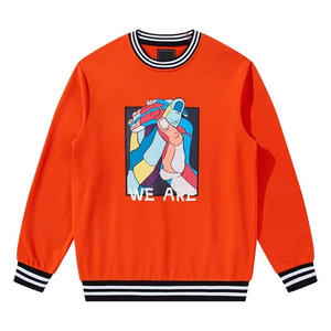 Men's 100% Cotton Crewneck <b>Sweatshirts</b> Plain <b>Short</b> <b>Sleeve</b> Oversized Printed High Quality Summer Casual Embroidered Design - Product Image 1