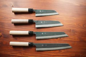 Tosa-uchihamono kirituke มีดทำครัวใบมีดเหล็กกล้าคาร์บอนสำหรับปลาซูชิ - Product Image 4