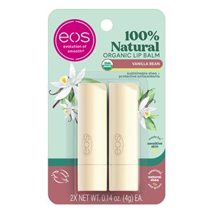 ลิปบาล์มอีออส 100% จากธรรมชาติและออร์แกนิค - กลิ่นวานิลลา ลิปบาล์มจากธรรมชาติทั้งหมด ให้ความชุ่มชื้นตลอดวัน แนะนำโดยผู้เชี่ยวชาญด้านผิวหนัง - Product Image 1
