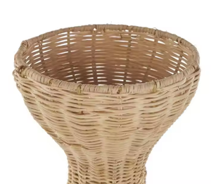 Vase en rotin naturel pour la décoration de la maison, le salon fabriqué au Vietnam - Product Image 4