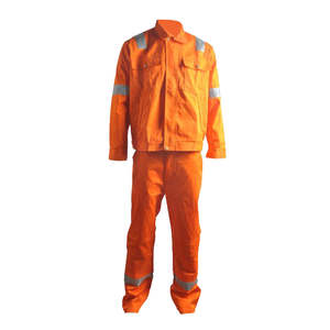 Overol de Trabajo Reflectante, Uniforme de Seguridad contra Incendios, Diseño Moderno, Overol de Trabajo con Cinta Reflectante, Ropa de Seguridad Reflectante - Product Image 1
