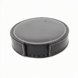 Wholesale <b>Custom</b> Tea Drink Round Cup Coaster Wood and Epoxy Resin Coasters Marble Wood Coasters <b>Mat</b> & Pad <b>Desk</b> <b>Mats</b> Set - Product Image 6