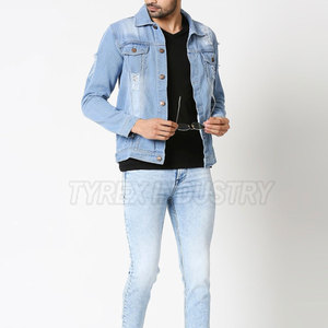 Services OEM, veste en jean pour homme de haute qualité, design personnalisé, nouvelle conception de veste en jean pour homme - Product Image 5
