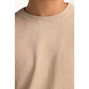 Suéter Vintage de Cuello Redondo con Logotipo Bordado, Patrón Jacquard Intarsia Cálido, Tejido para Otoño/Invierno - Product Image 5