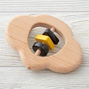 Eco Safe Wooden <b>Baby</b> <b>Teether</b> Super Quality Handmade, Factory Supply - Product Image 1