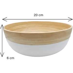 Vente en gros de bols à salade de fruits en bois écologiques plat de service et décoratif polyvalent pour les fêtes - Product Image 3