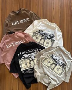 เสื้อยืดคอกลมผู้ชาย แขนสั้น ผ้าฝ้ายพรีเมียม นุ่มสบาย ใส่ได้ทั้งฤดูใบไม้ร่วงและฤดูร้อน เนื้อผ้าหนา ใส่สบายๆ - Product Image 4