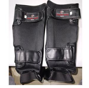 MMA Muay Thai Protège-tibias en EVA et cuir Protège-jambes et coussinets pour le coup de pied et l'entraînement Boxeo - Product Image 5