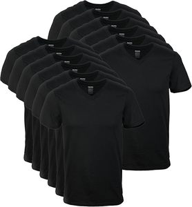 Camiseta Casual para Hombre, Sólida, Ecológica, Transpirable, de Secado Rápido, Antiolor, de Seda/Algodón, Manga Corta, Personalizable - Product Image 6