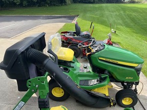 Original usado agrícola John para Deere X350 cortacésped tractor de jardín para la venta - Product Image 2