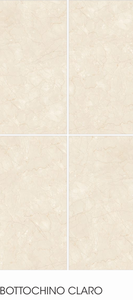 Bottocino Claro 60x120cm Azulejo de porcelana Acabado clásico de aspecto de mármol beige para proyectos de diseño de paredes interiores y pisos - Product Image 3