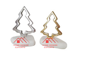 <b>Holder</b> <b>Christmas</b> Decor Best Selling Home Decor Best Seller Decorative Antique Finished Set of 3 <b>Tree</b> Shaped Candle - Product Image 6