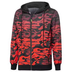 Nueva llegada Casual Wear Color sólido Hombres Estilo de camuflaje Sudaderas con capucha Venta al por mayor Tasa de secado rápido Hombres Camuflaje Sudadera con capucha - Product Image 4