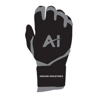 Gants de frappeur de baseball professionnels de haute qualité, design personnalisé, logo, manchette longue, cuir de chèvre, légers, respirants, avec fermeture à crochet