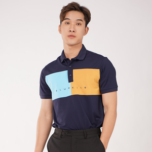 Polo classique souple et respirant pour hommes, polo en coton à tissage exquis, vêtements d'uniforme d'affaires pour femmes, grossiste - Product Image 1