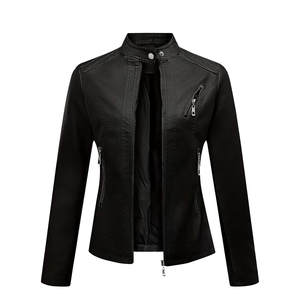 แจ็คเก็ตหนังปลาสำหรับผู้หญิงมาใหม่ ราคาขายส่ง ลดราคาพิเศษ แฟชั่นฤดูหนาว ระบายอากาศ กันน้ำ กันลม - Product Image 3