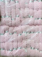 Dentelle GPO Jalebi en polyester avec fil métallique, franges brodées, motif rayé, style élégant, couleur et largeur personnalisables, douce