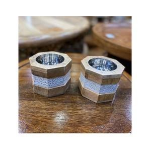 Juego de 2 quemadores Bakhoor de diseño maravilloso con forma y tamaño personalizados con Mabkhar de primera calidad para uso en fiestas de bodas - Product Image 1