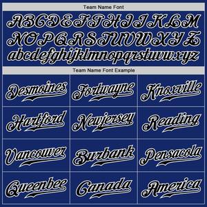 Camiseta de béisbol auténtica blanca real personalizada a rayas negra-blanca - Product Image 5