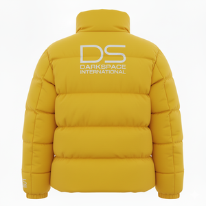 Blouson matelassé décontracté pour homme de haute qualité, style uni, avec logo personnalisé sur le devant, capuche, col montant, fermeture éclair, respirant et coupe-vent pour l'hiver - Product Image 6
