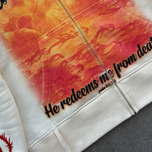 Gran oferta de fabricación personalizada Vintage esencial de gran tamaño de peso pesado 400gsm algodón ácido sudaderas con capucha de diamantes de imitación - Product Image 5