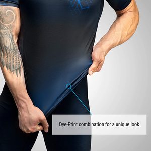 T-shirt de compression à manches courtes personnalisé avec logo de surf, MMA, BJJ, Rashguards sublimés, design de Rashguard en gros - Product Image 5