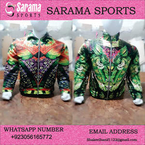 Chaquetas Casual Profesional de moda Elegante Última chaqueta de primavera Poliéster Impresión Logotipo y diseño, - Product Image 6