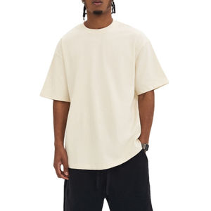 T-shirts polo pour hommes lourds T-shirt de golf Streetwear avec logo personnalisé vierge - Product Image 1