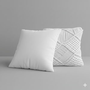 Elegant Durable Eco-Friendly Nonwoven Solid Pattern 350 GRM Hollow <b>Fiber</b> Filling Decorative Cover 16x16 Stylish Home Hotel - Product Image 3