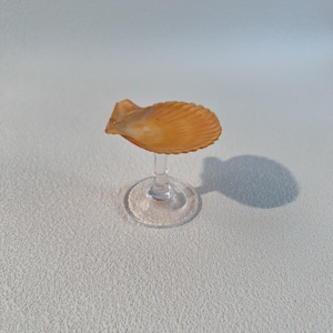Arancione rosso fatto a mano conchiglia tazze portacandele bohémien costiera per pasqua decorazione per la casa conchiglia bicchiere di vino vassoio di gioielli - Product Image 5
